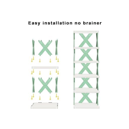 6-Layer Stackable Shoe Rack for Home | Space Saving Plastic Shoe Stand for Entryway & Bedroom