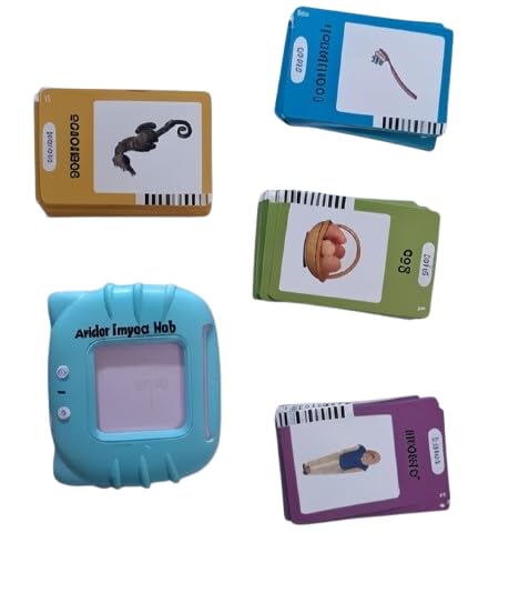 Playing for Kids| Fun Activity Flash Card Speaker| Flash Card Speaking Toy| Flash Card Game for Kids| Talking Fun Time Speaker|