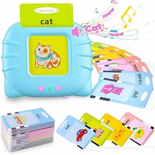 Playing for Kids| Fun Activity Flash Card Speaker| Flash Card Speaking Toy| Flash Card Game for Kids| Talking Fun Time Speaker|