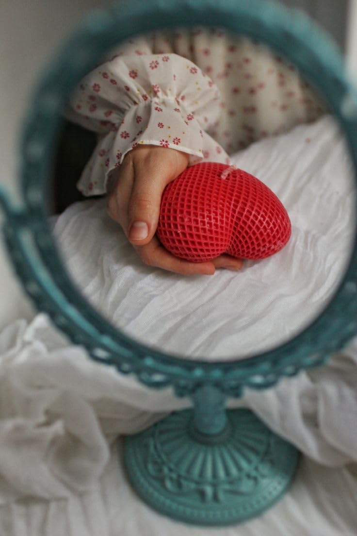 Bubble Candle, Decorative Cube Shape Hand-Poured, Long-Lasting Aromatherapy Candle for Home Decor, Gift Eco-Friendly (Pack of 2) (Big Bubble Cube)