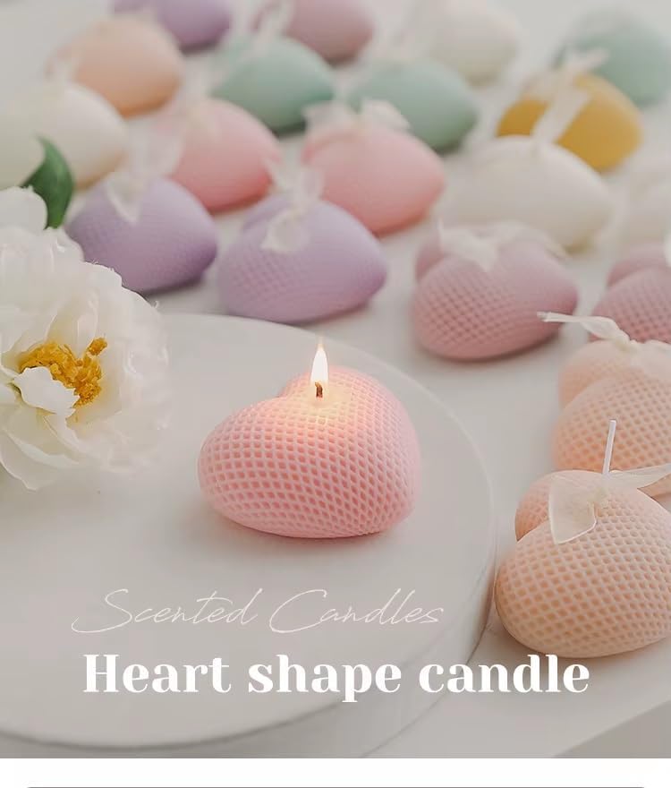Bubble Candle, Decorative Cube Shape Hand-Poured, Long-Lasting Aromatherapy Candle for Home Decor, Gift Eco-Friendly (Pack of 2) (Big Bubble Cube)