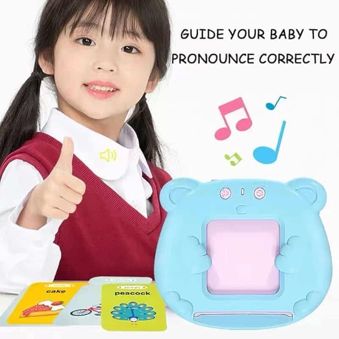 Playing for Kids| Fun Activity Flash Card Speaker| Flash Card Speaking Toy| Flash Card Game for Kids| Talking Fun Time Speaker|