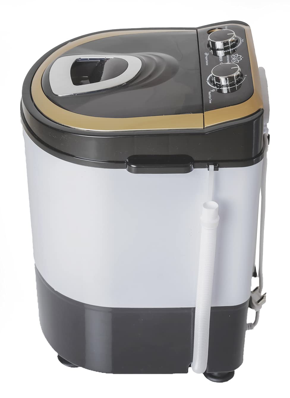 Portable 6  kg 2 Star Single Tub Top Load Mini Washing Machine with 1.5 kg Dryer Basket (Blue) - with 1 year Spare Supply Warranty Model -DMR 30-1208