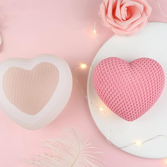 (Multicolor) Heart Candle Combo - Scented Gift for Your Loved One - for Couples, Girlfriend, Boyfriend, Wife, Husband, Fiancée