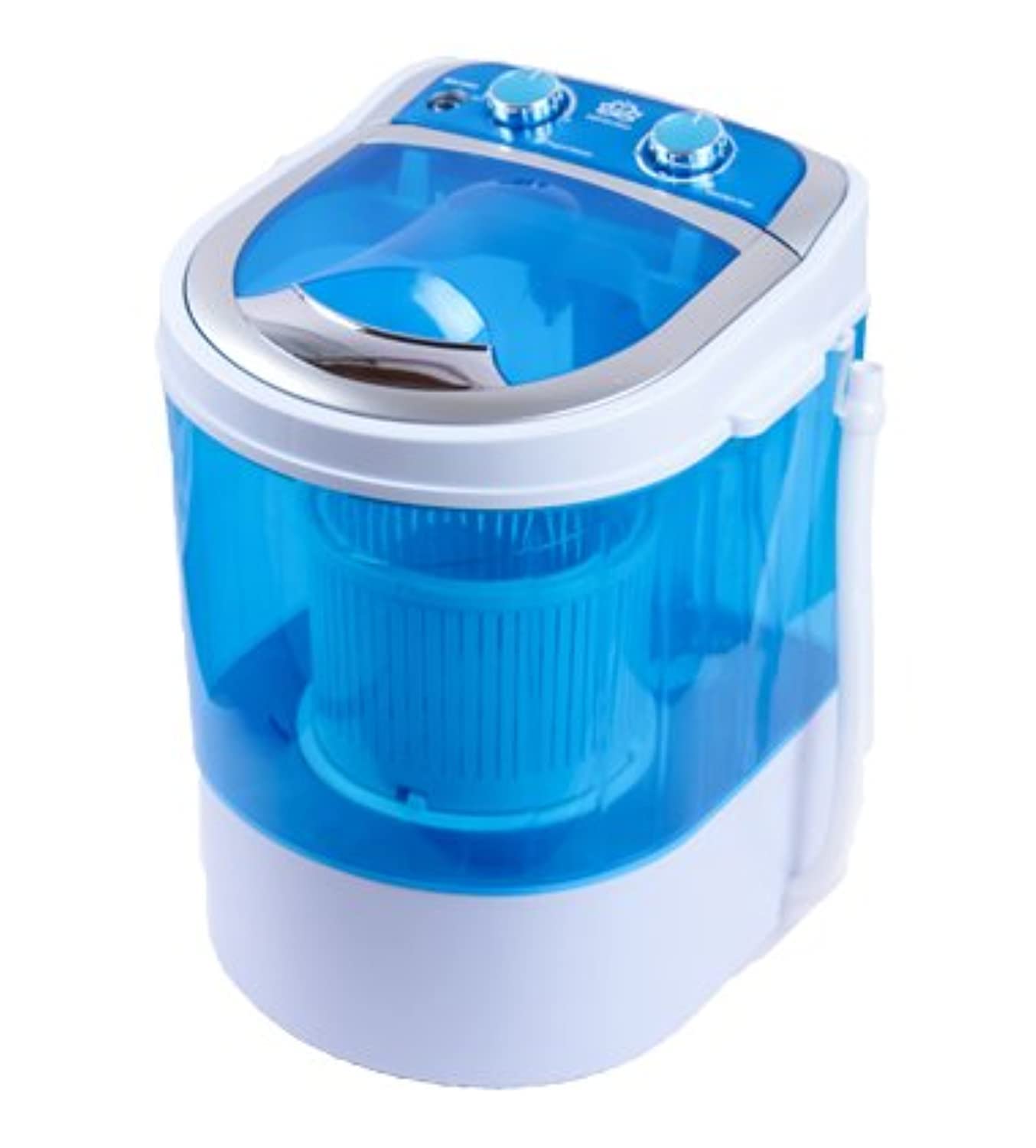 Portable 6  kg 2 Star Single Tub Top Load Mini Washing Machine with 1.5 kg Dryer Basket (Blue) - with 1 year Spare Supply Warranty Model -DMR 30-1208