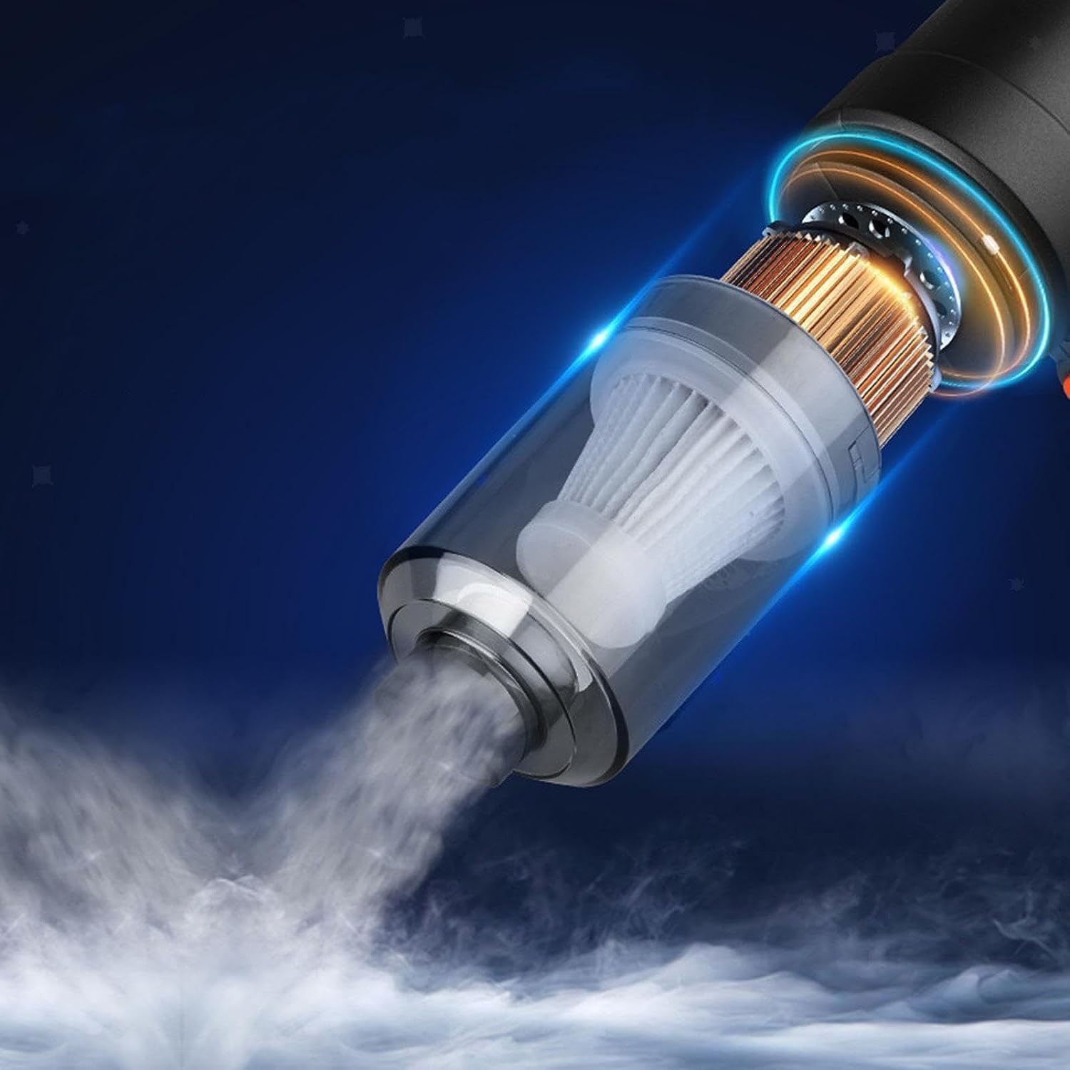 Powerful 3-in-1 Vacuum Cleaner for Car & Home � Compact, Cordless, Wet & Dry, Blower Function, Mini & Portable for Sofa, Dust, and Deep Cleaning - Portable Vacuum Cleaner for car, Bike and Sofa.