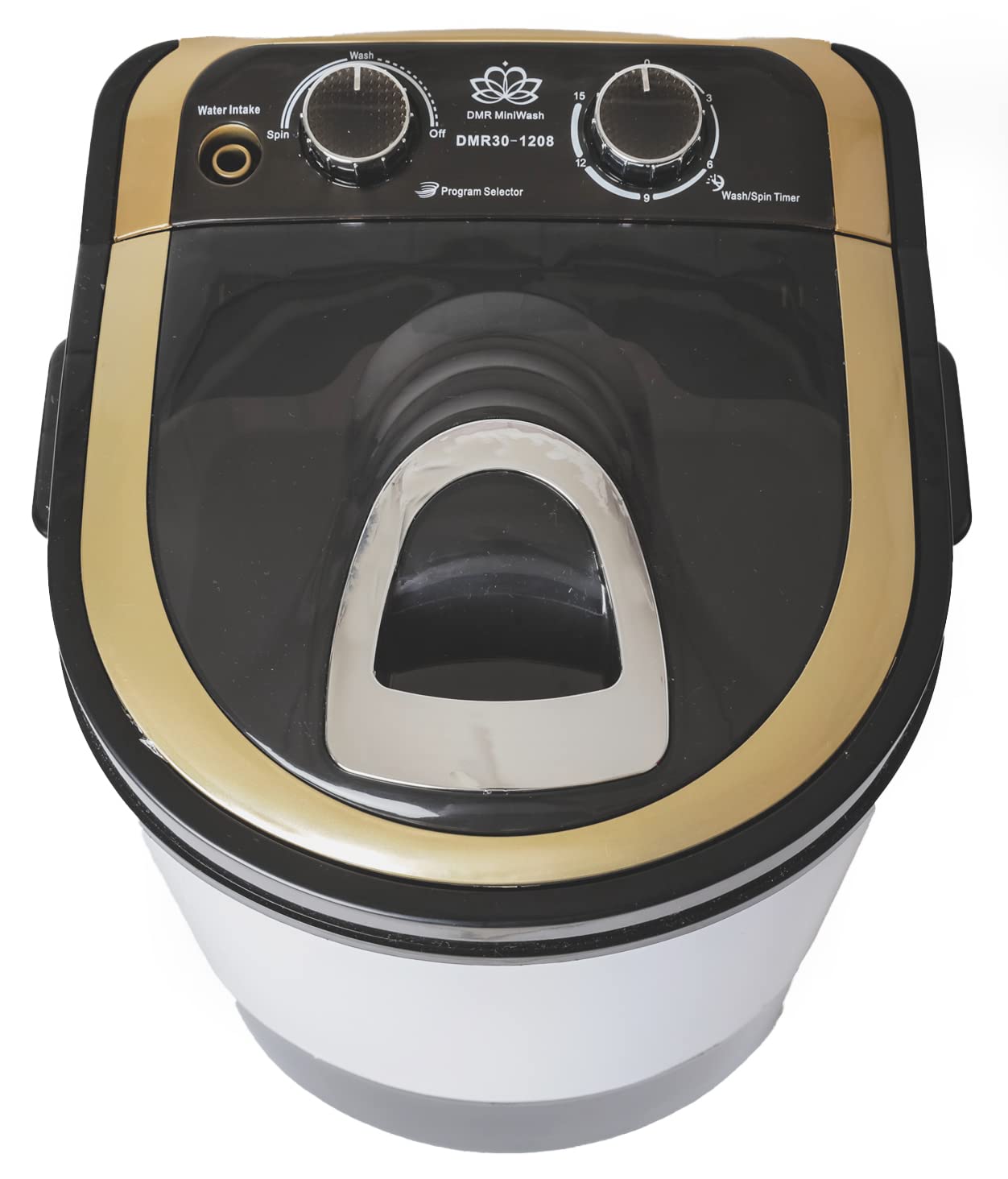 Portable 6  kg 2 Star Single Tub Top Load Mini Washing Machine with 1.5 kg Dryer Basket (Blue) - with 1 year Spare Supply Warranty Model -DMR 30-1208