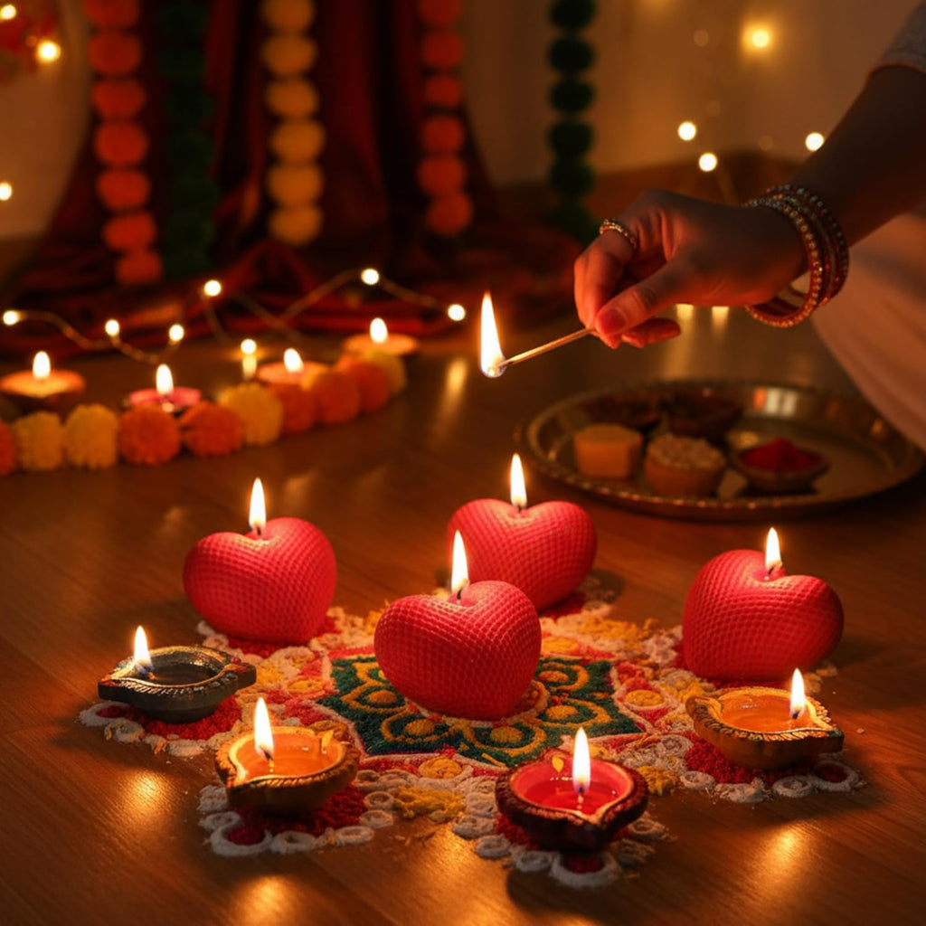 Bubble Candle, Decorative Cube Shape Hand-Poured, Long-Lasting Aromatherapy Candle for Home Decor, Gift Eco-Friendly (Pack of 2) (Big Bubble Cube)