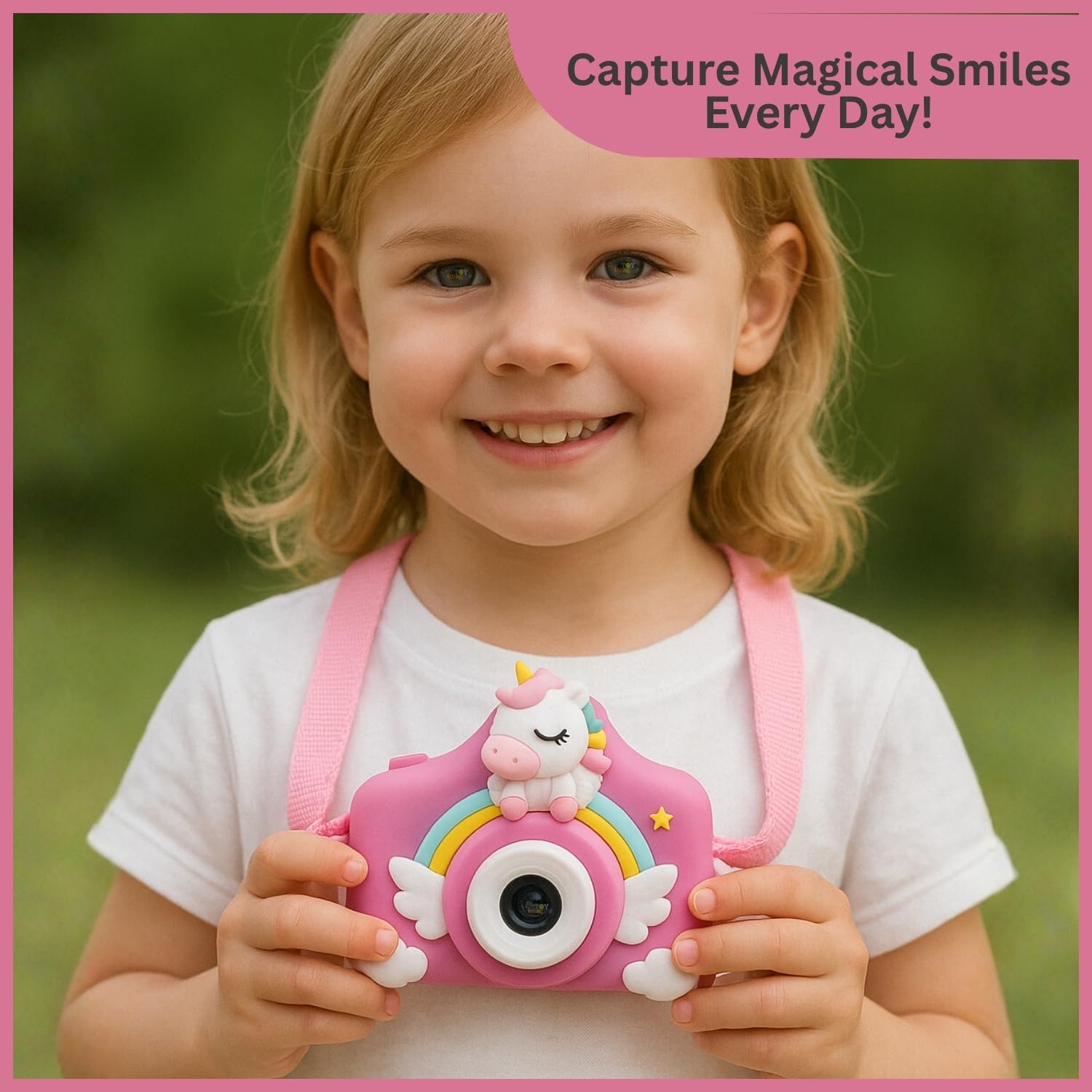 Mini Portable Thermal Printer – Bluetooth Wireless Photo & Label Printer for Kids with 1 Paper Roll – 57mm Black & White Pocket Printer for Mobile, School, Stickers (Assorted)