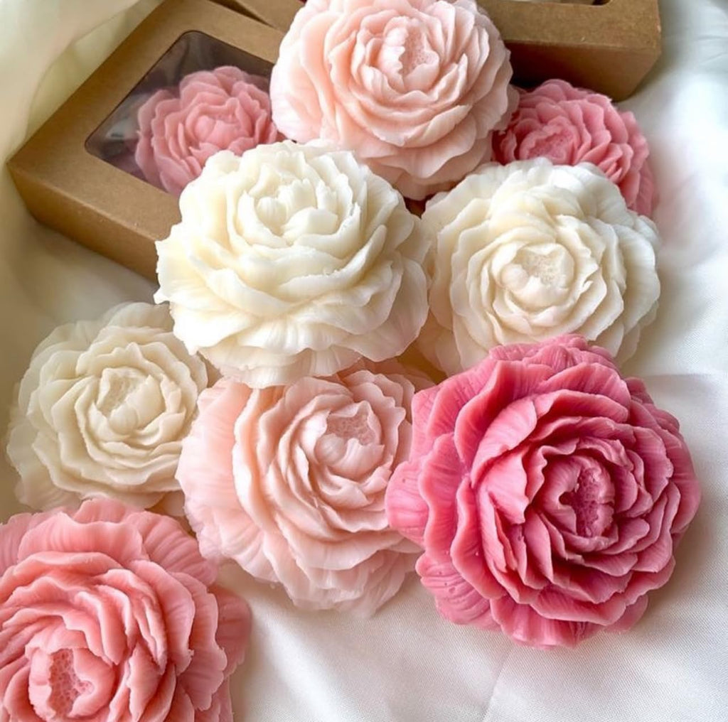 Bubble Candle, Decorative Cube Shape Hand-Poured, Long-Lasting Aromatherapy Candle for Home Decor, Gift Eco-Friendly (Pack of 2) (Big Bubble Cube)