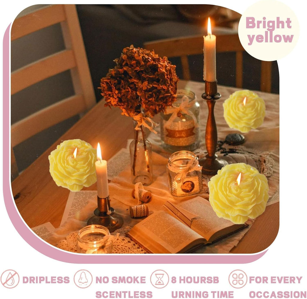 Bubble Candle, Decorative Cube Shape Hand-Poured, Long-Lasting Aromatherapy Candle for Home Decor, Gift Eco-Friendly (Pack of 2) (Big Bubble Cube)